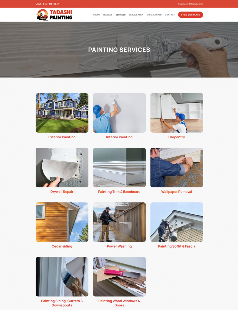 Tadashi painting services