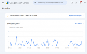 google search console Capture